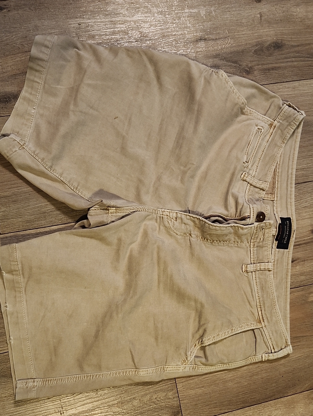 American Eagle Outfitters Tan Chino Shorts